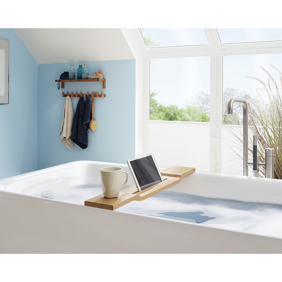 WOOD U? Halterung für iPad und Tablet für die Badewanne - iPad 2,3 und 4