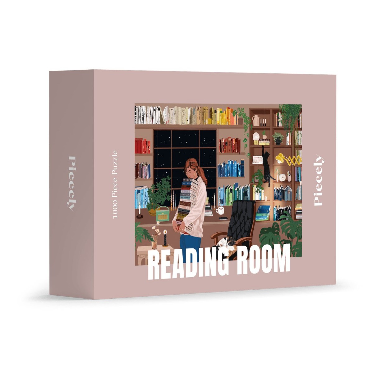 Piecely Reading Room Puzzle, 1000 Teile