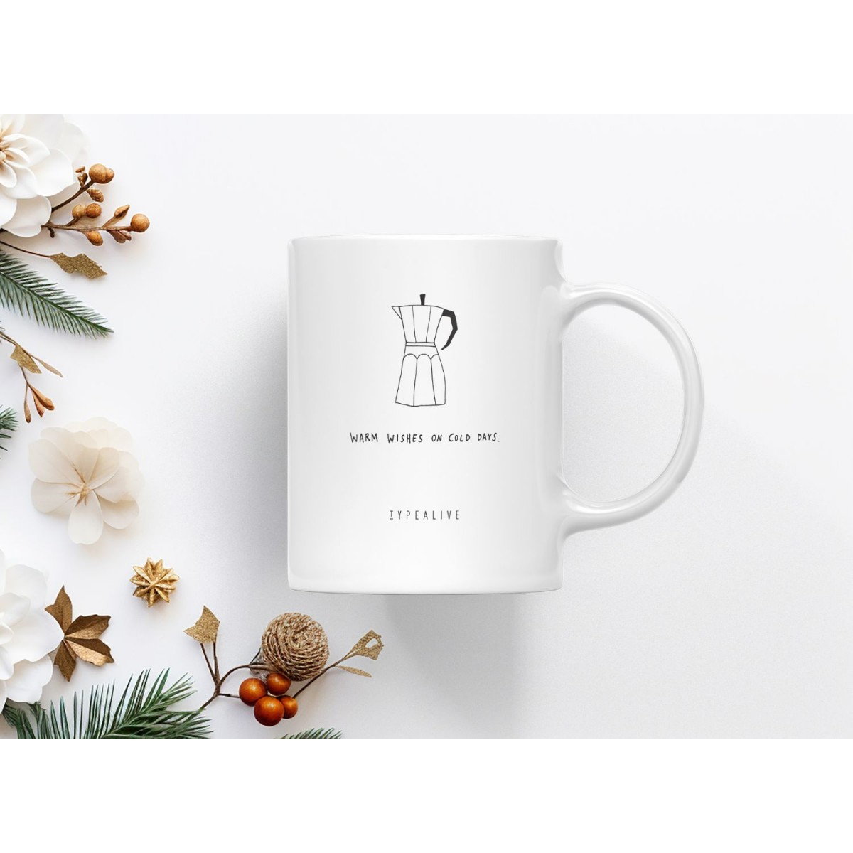 typealive / Tasse aus Keramik / Cold Days