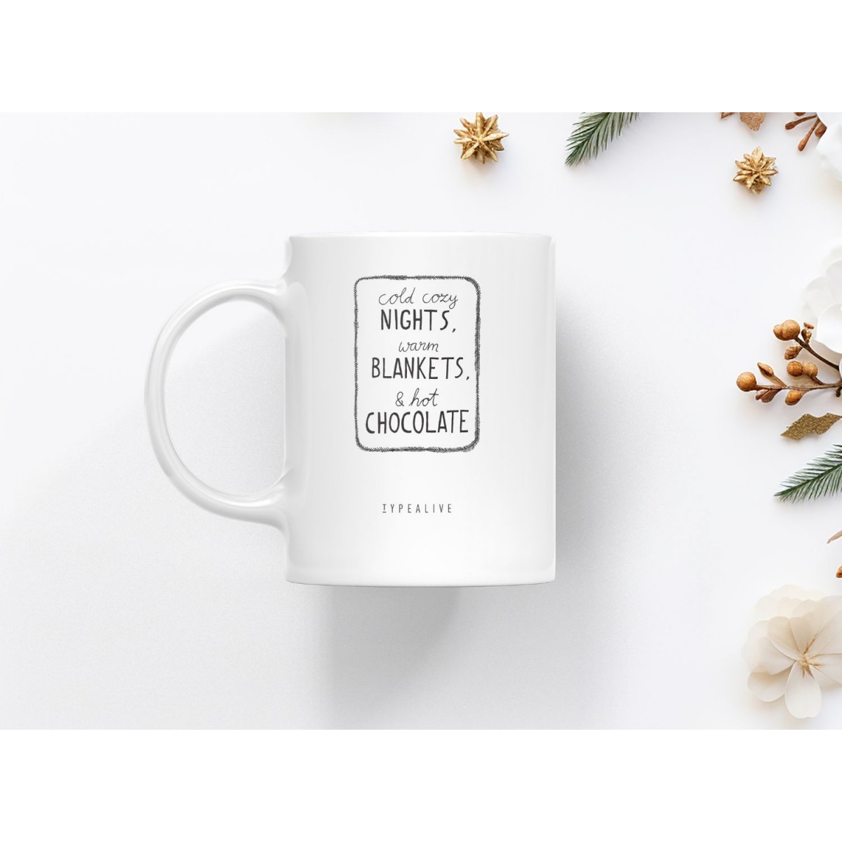 typealive / Tasse aus Keramik / Hot Chocolate