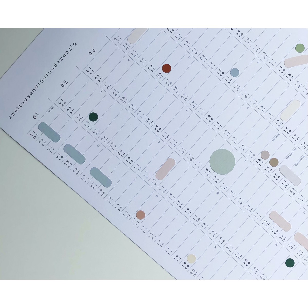 Jahresplaner / Kalender 2026 - SANS.