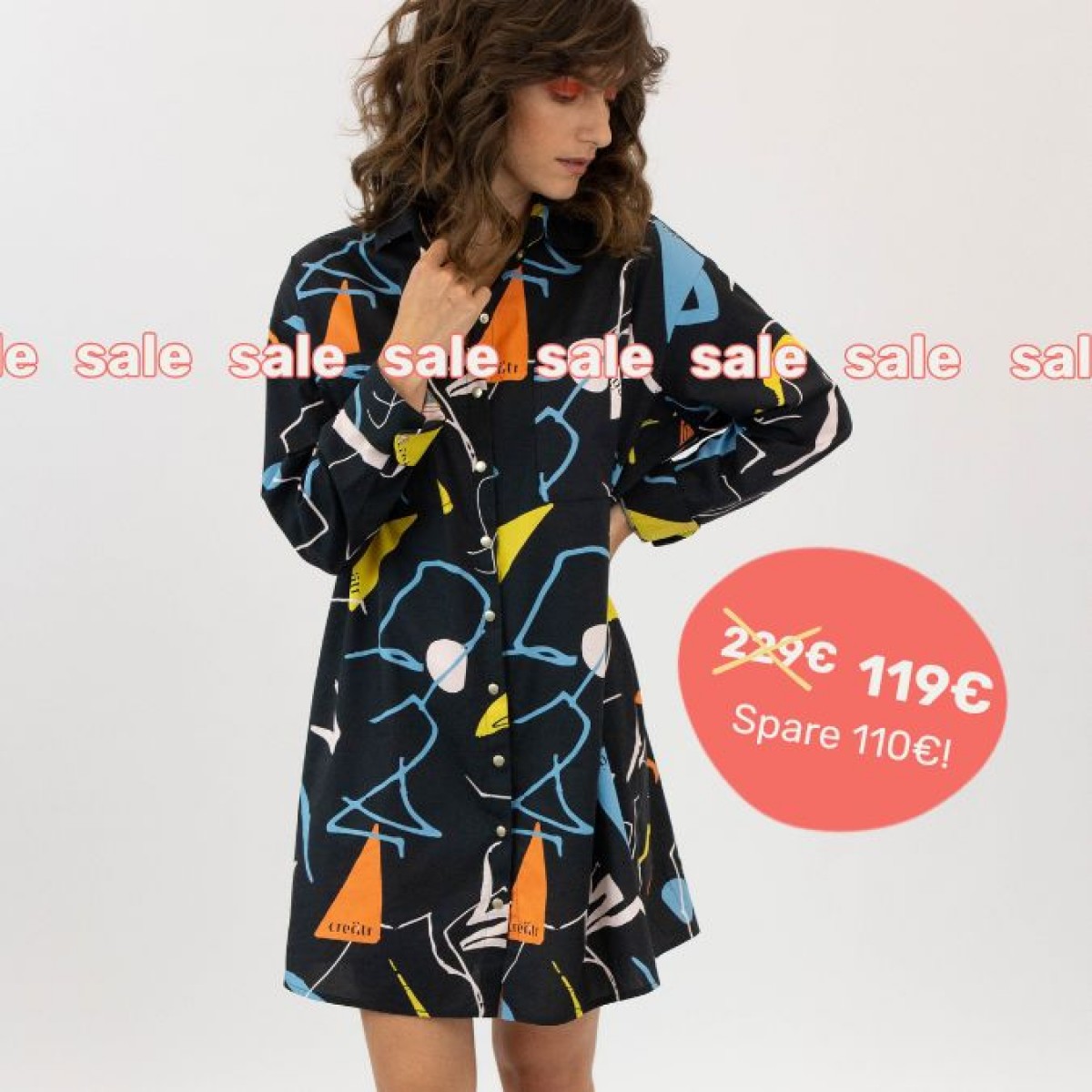 The Dress (to impress) - Kleid - Buntes Muster - creätr