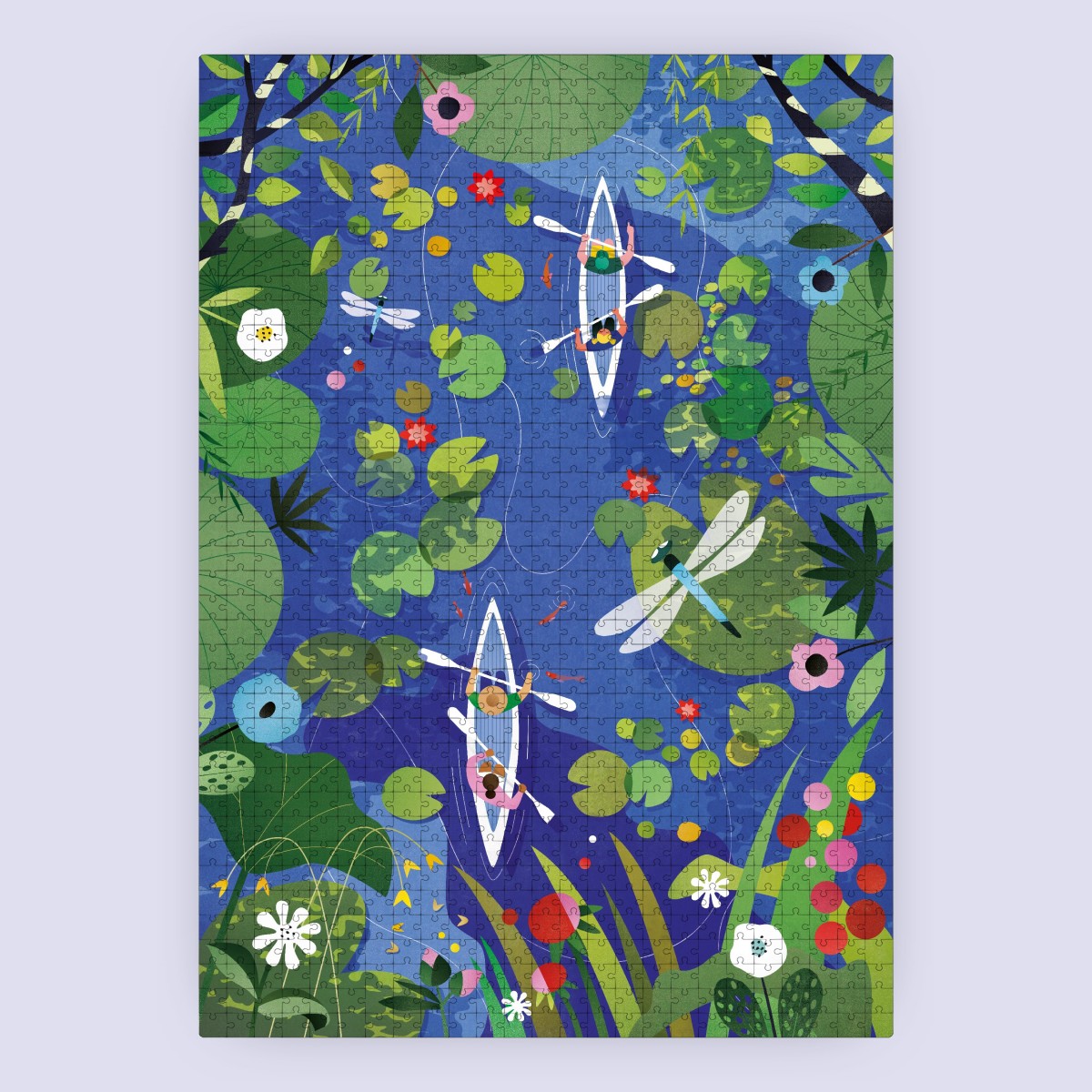 Das Puzzle Kollektiv - Puzzle "Canopy Canoeing"" 1000 Teile