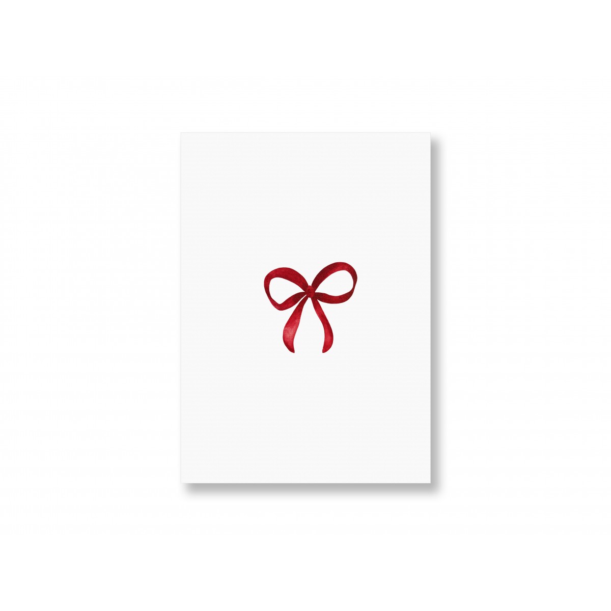 Postkarte Schleife, 3er-Set - SANS