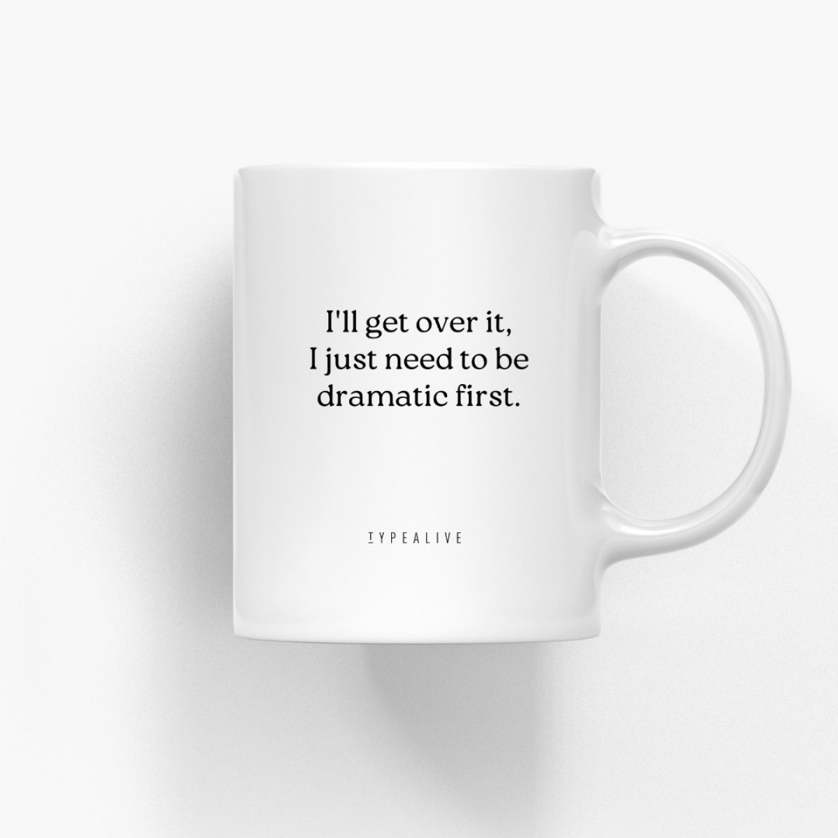 typealive / Tasse aus Keramik / Dramatic