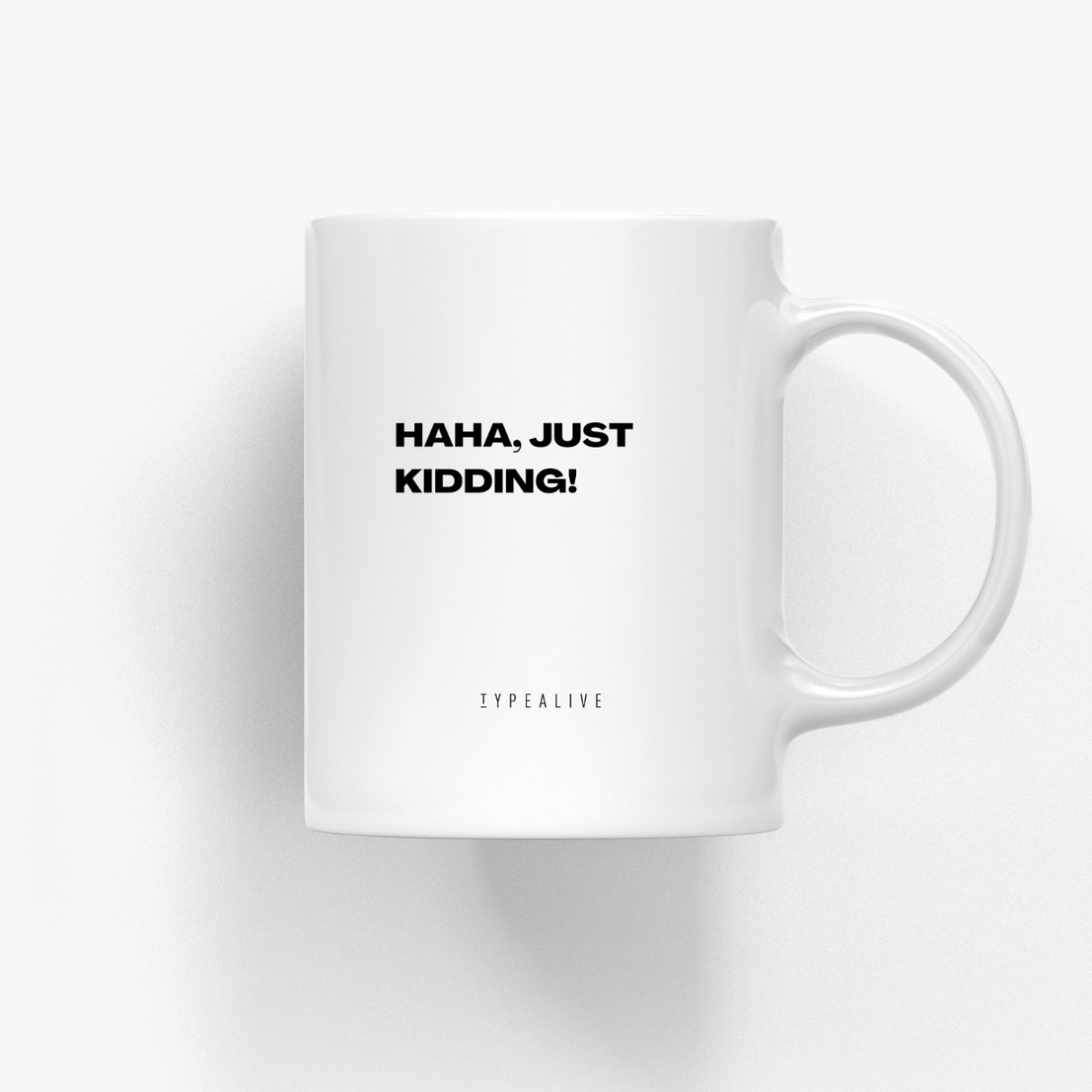 typealive / Tasse aus Keramik / Love My Job