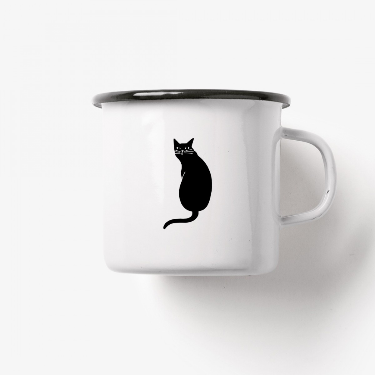 typealive / Emaillebecher Tasse / Discuss Cats