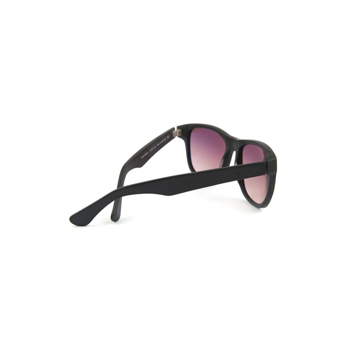 HOME IS WHERE YOUR HEART IS. – Acetat Sonnenbrille "BLACK BEAUTY I"