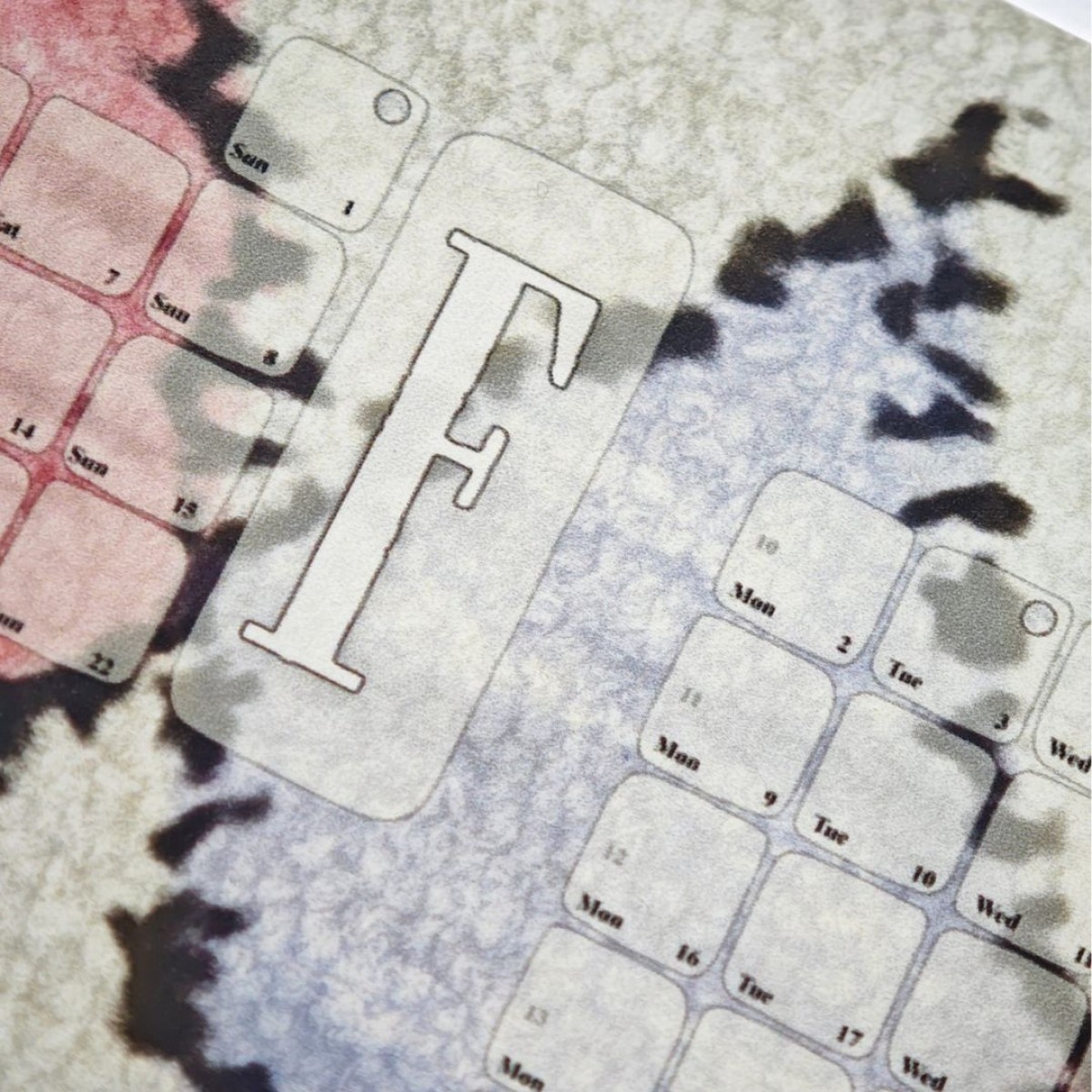 Fine Art Wandkalender 2026 Berber Rose