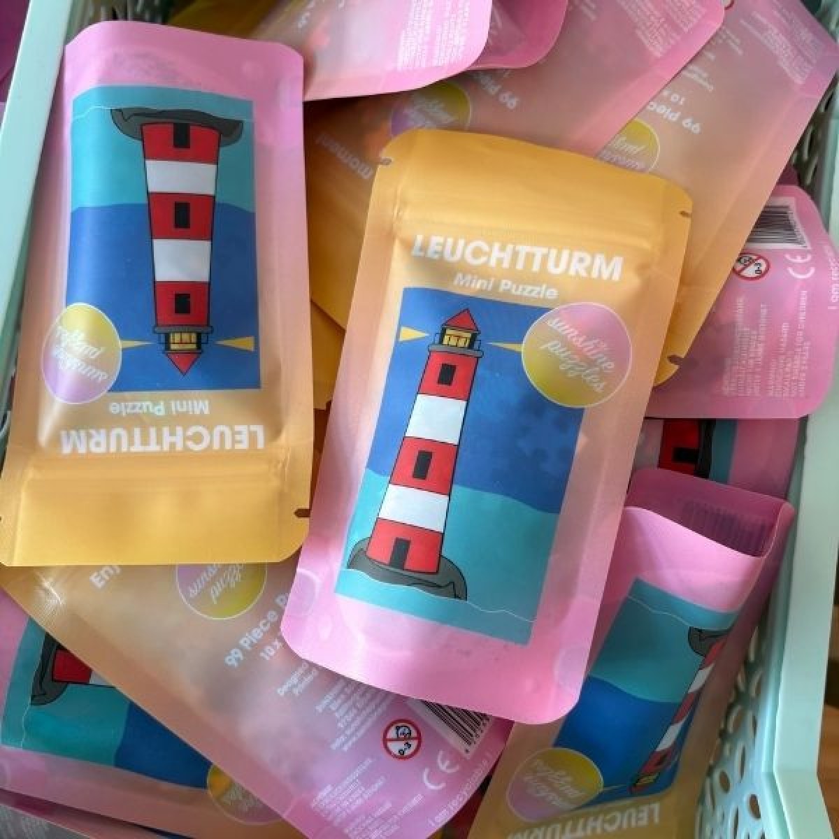 SUNSHINE PUZZLES: LEUCHTTURM, 99 TEILE MINI PUZZLE