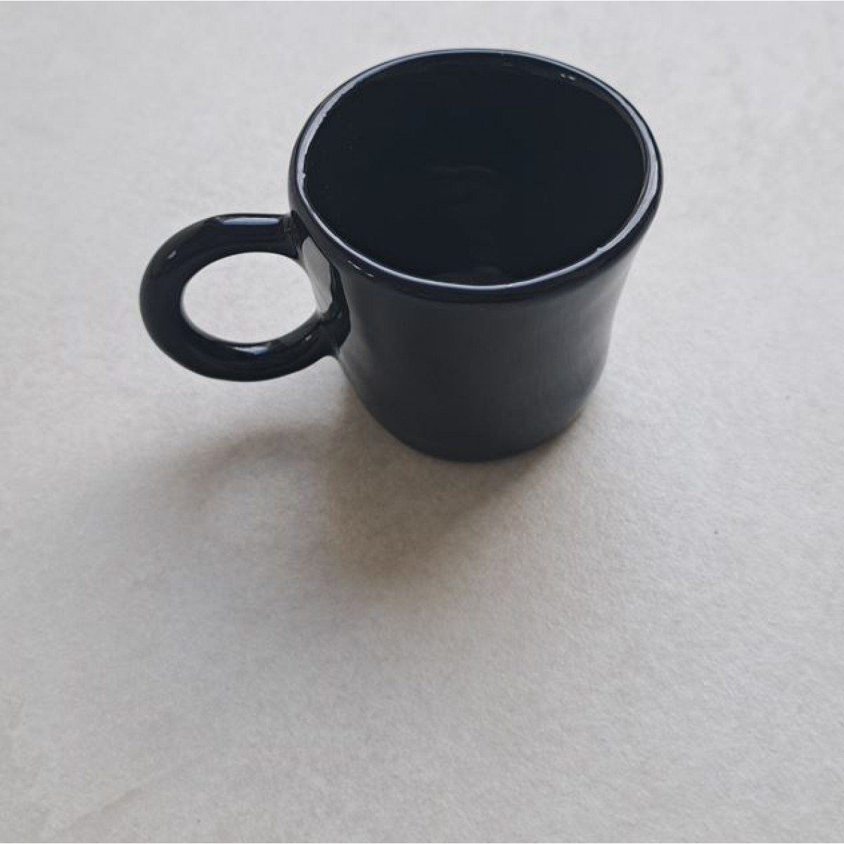 Skelini - handgemachte Espresso Tasse schwarz