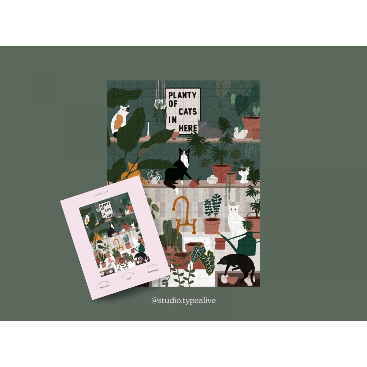 Puzzle / Planty Of Cats