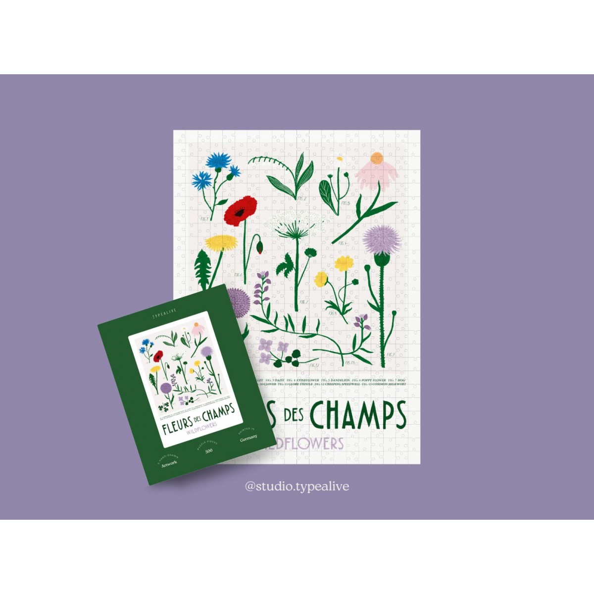 Puzzle / Wildflowers