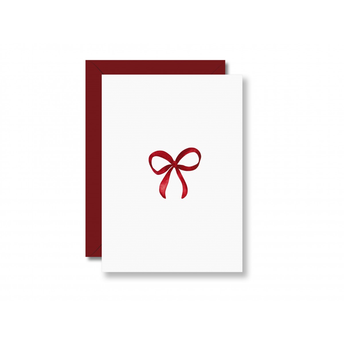 Postkarte Schleife, 3er-Set - SANS