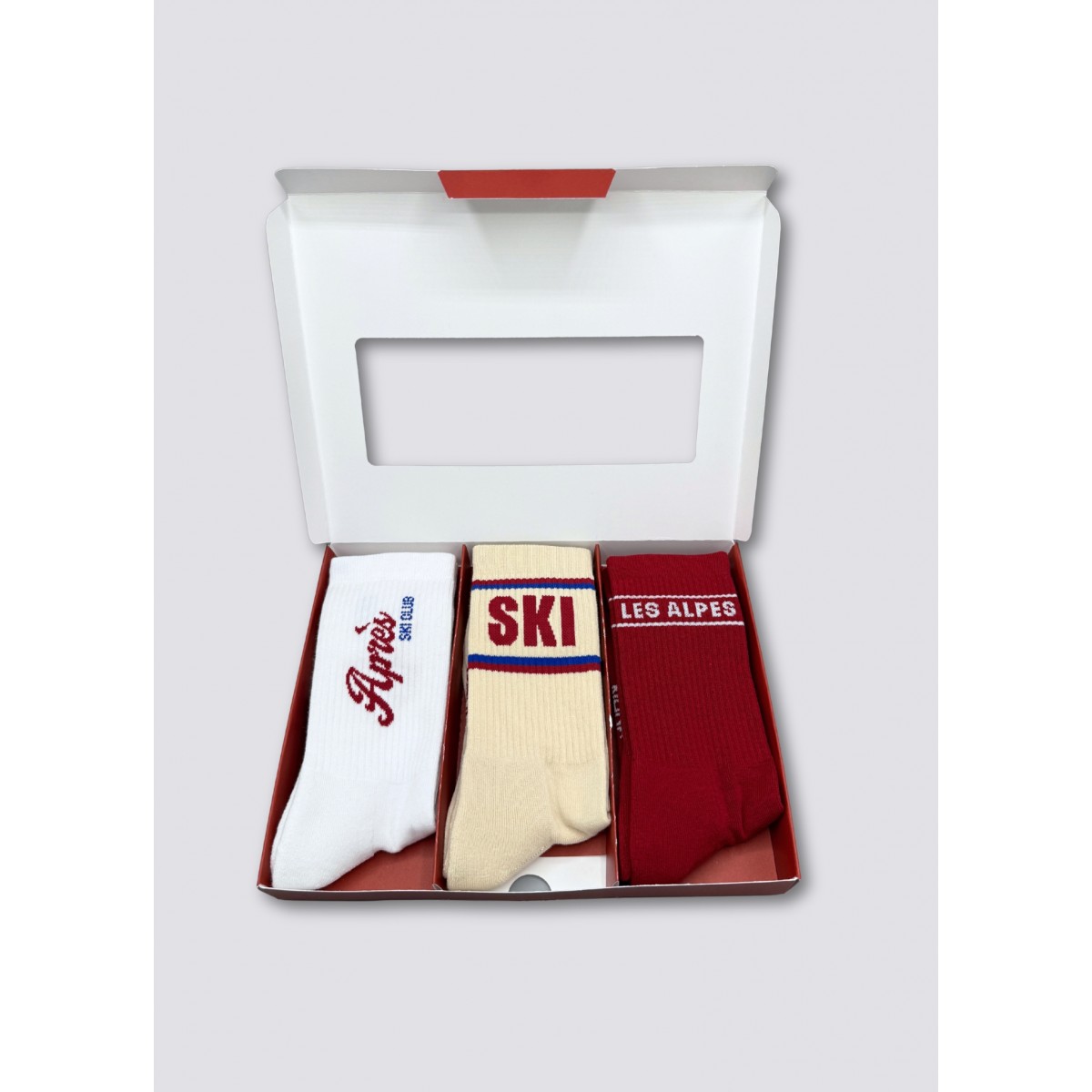 3-PACK SOCKEN APRÈS SKI CLUB, SKI, LES ALPES - No Bad Days Club