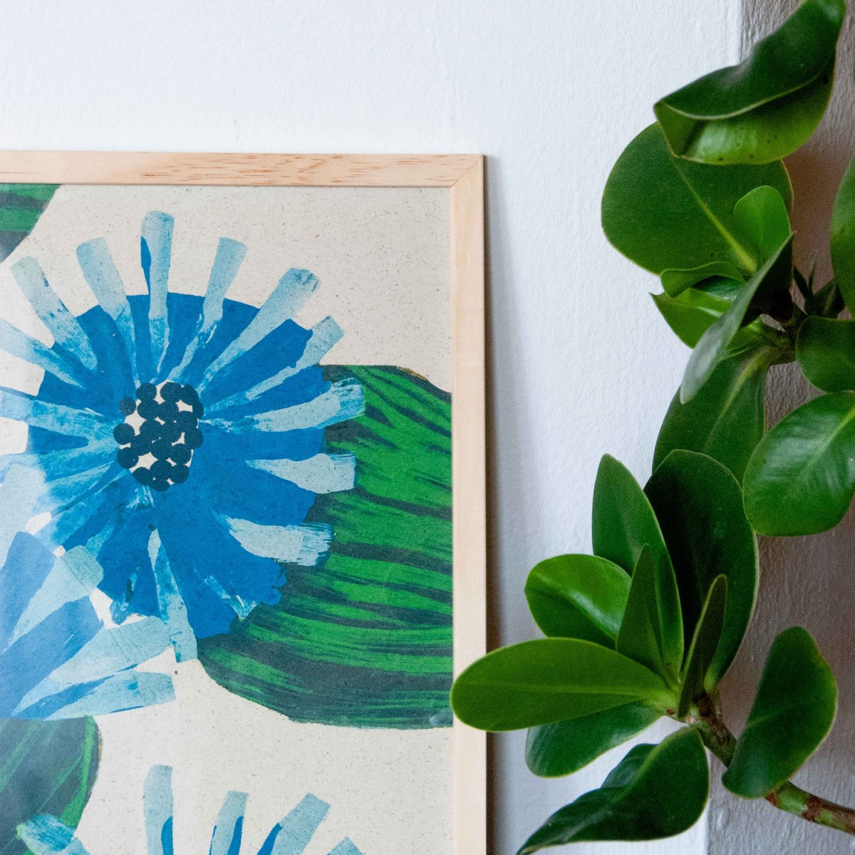 formwiese »Mohnblumen« (nachhaltiges A3 Poster, Graspapier, Blumen, Pflanzen, Mohn, Kunstdruck limitiert)