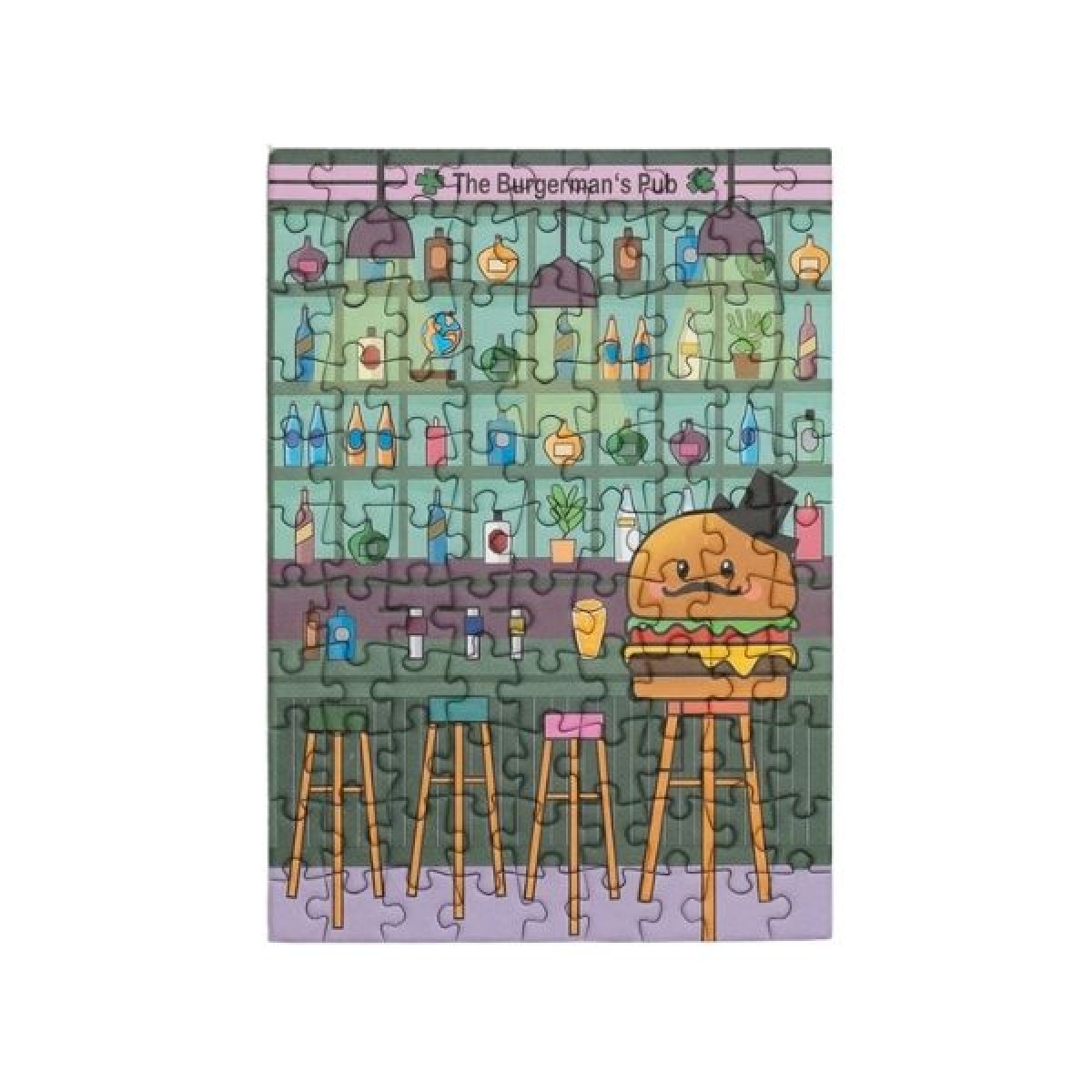 SUNSHINE PUZZLES Mini Puzzle "BURGERMAN'S PUB"