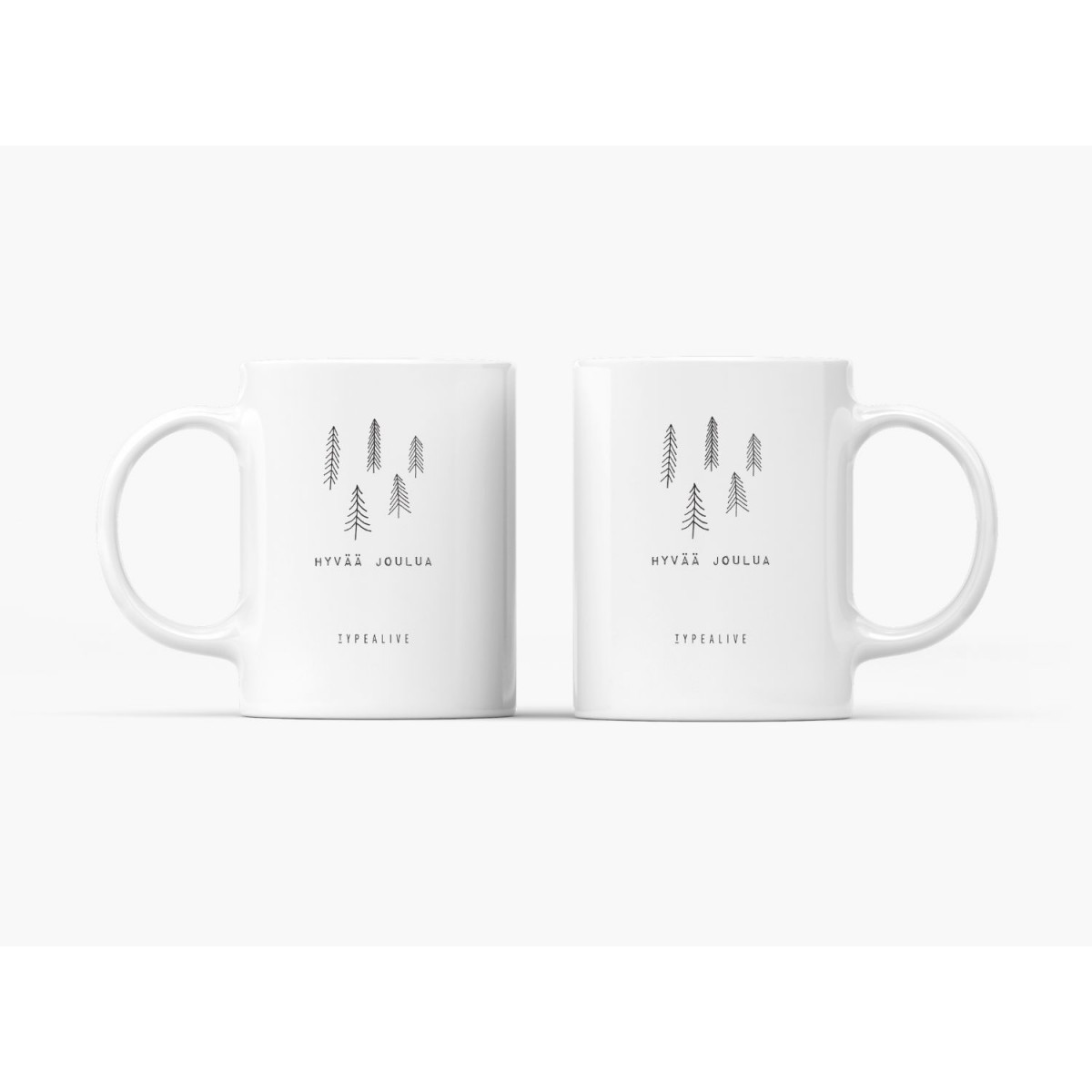 typealive / Tasse aus Keramik / Finnish Christmas