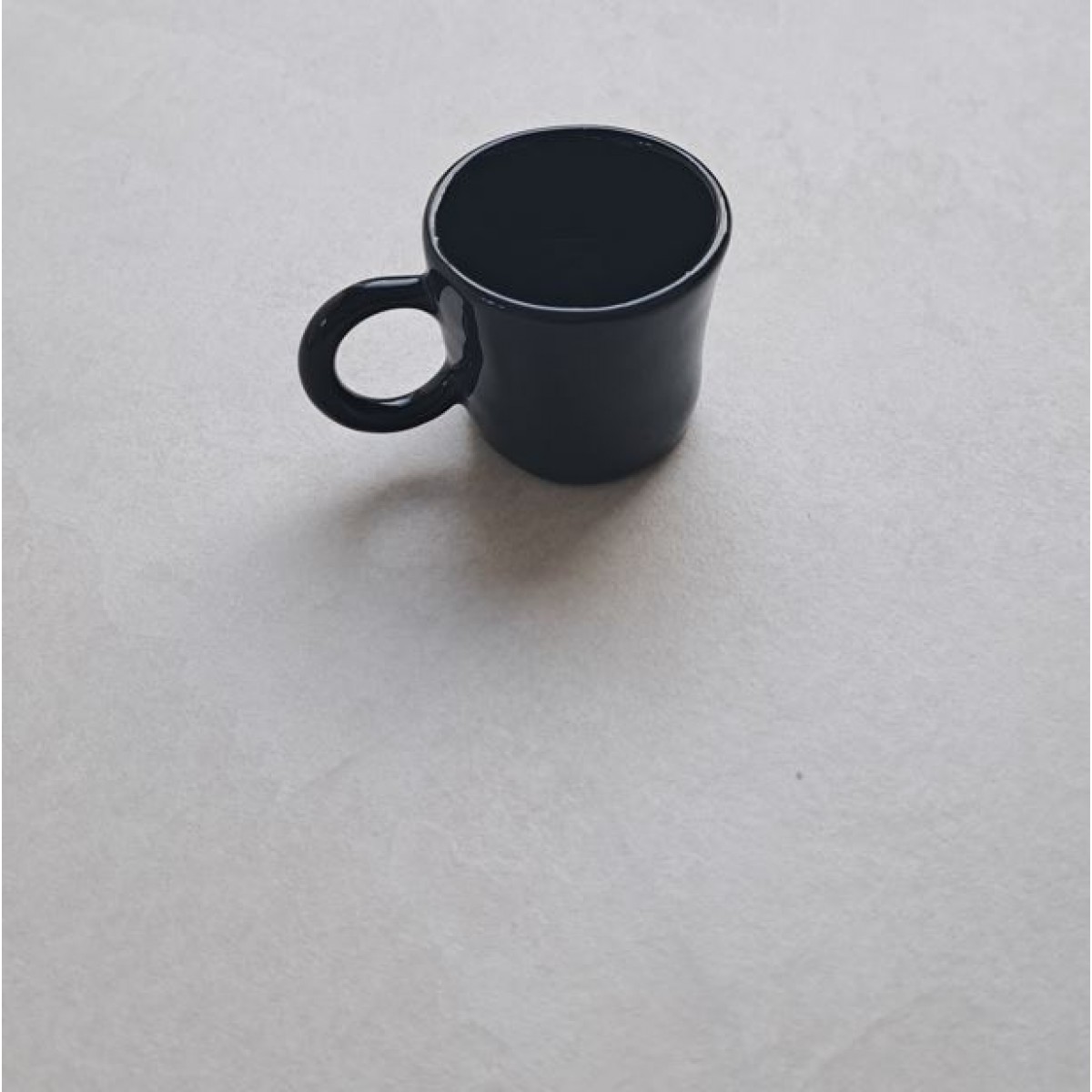 Skelini - handgemachte Espresso Tasse schwarz