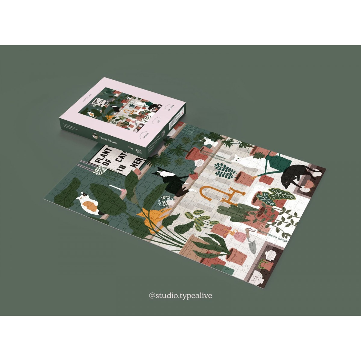 Puzzle / Planty Of Cats