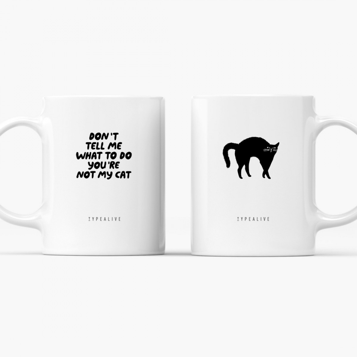 typealive / Tasse aus Keramik / Don't Tell Me
