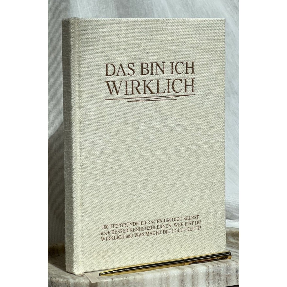 The Life Barn Das Bin Ich Wirklich Journal 100 tiefgründige Fragen zur Persönlichkeitsentwicklung