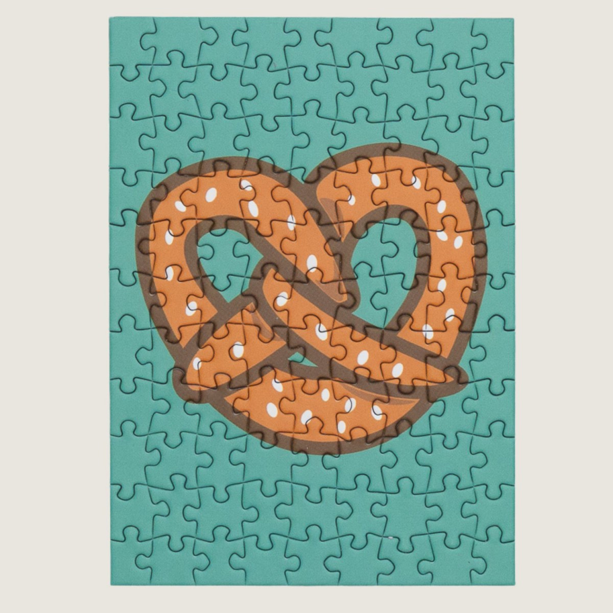 Sunshine Puzzles, Die Brezel, 99 Teile Mini Puzzle