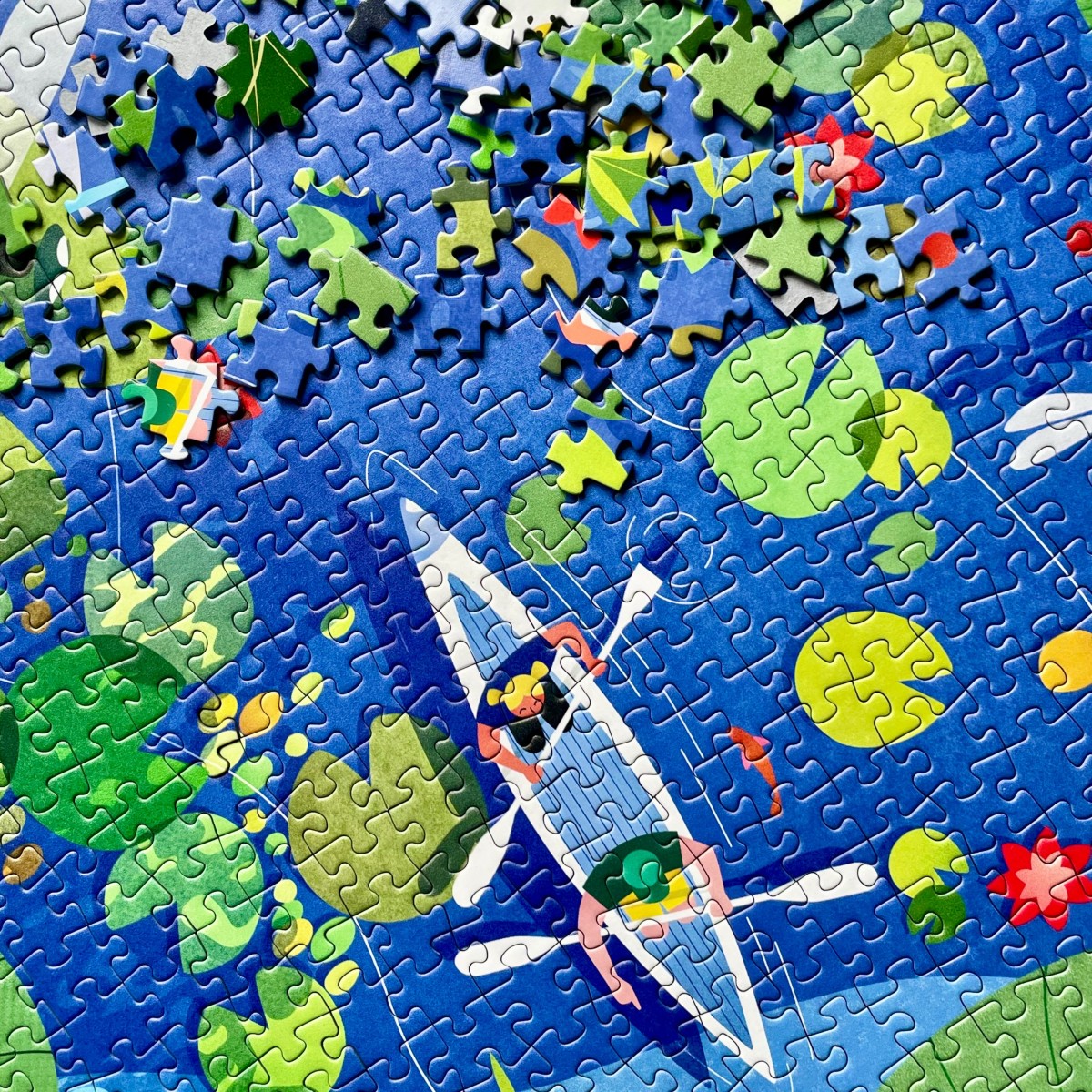 Das Puzzle Kollektiv - Puzzle "Canopy Canoeing"" 1000 Teile