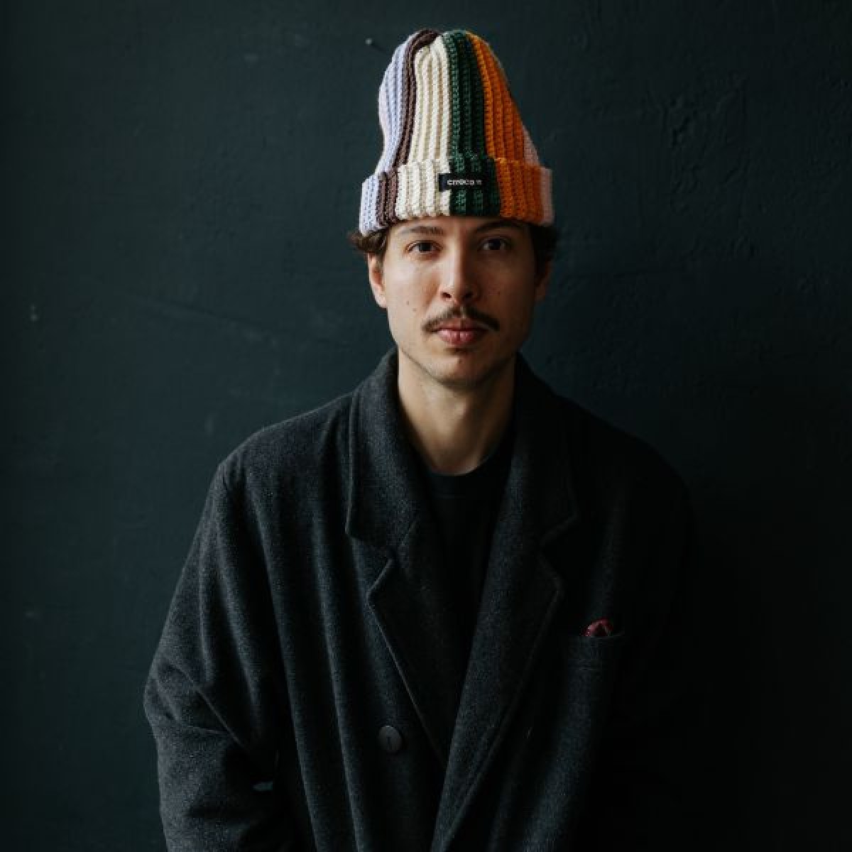 Two-Tone Beanie - bold & cozy - von crroco studio