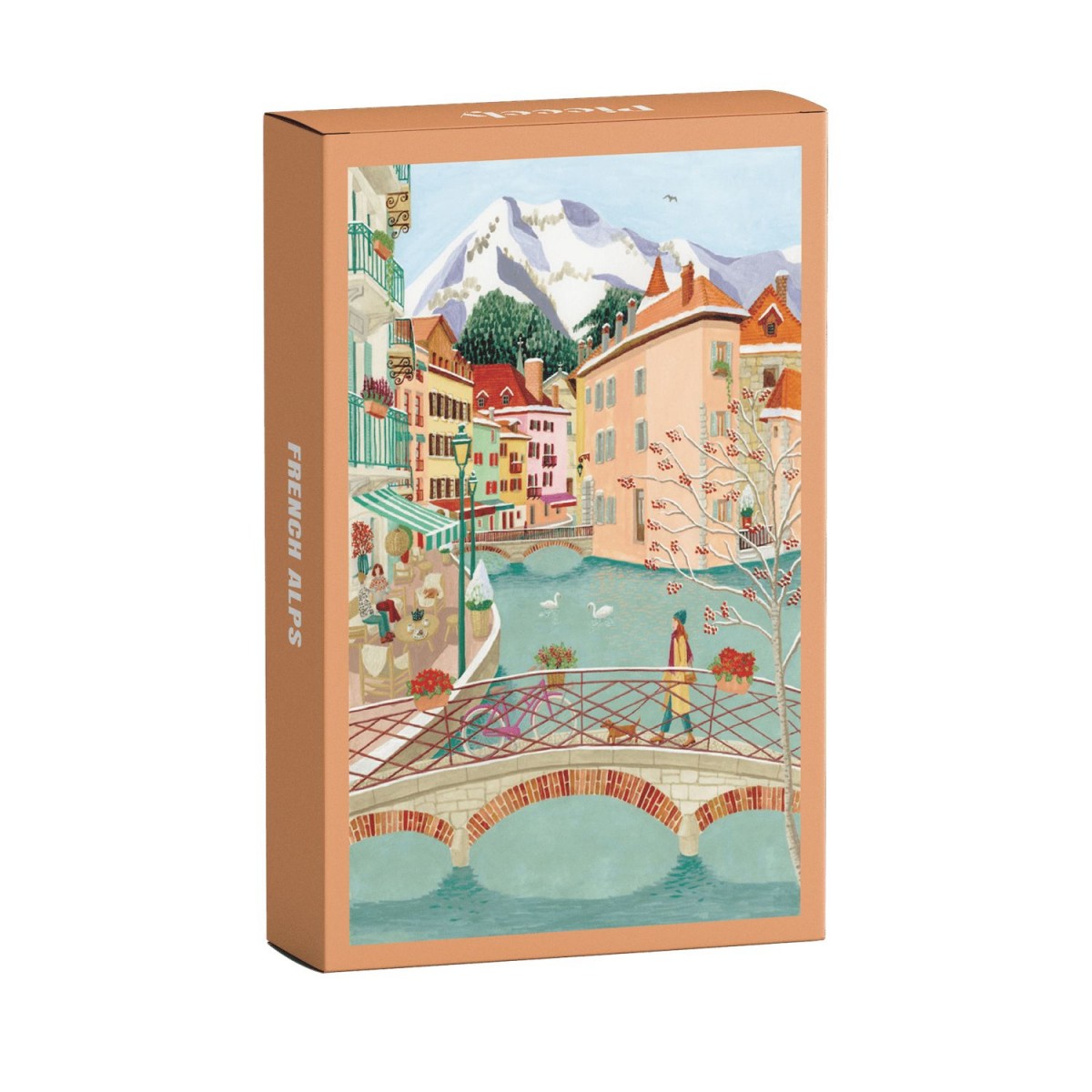 Piecely French Alps Minipuzzle, 99 Teile