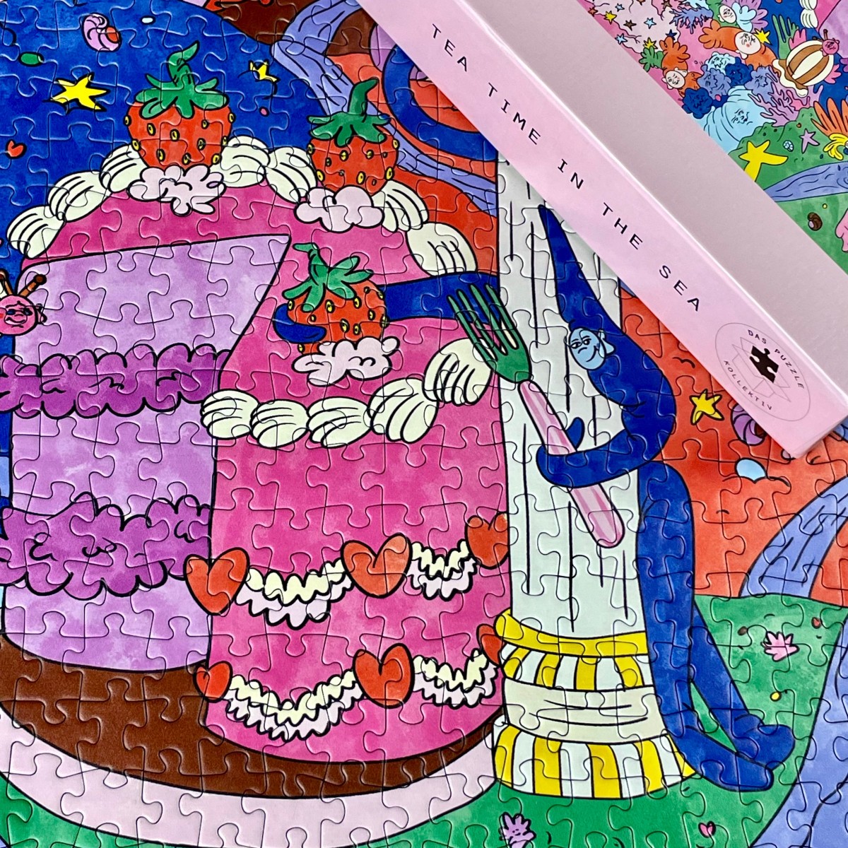 Das Puzzle Kollektiv - Puzzle "Tea Time In The Sea" 1000 Teile