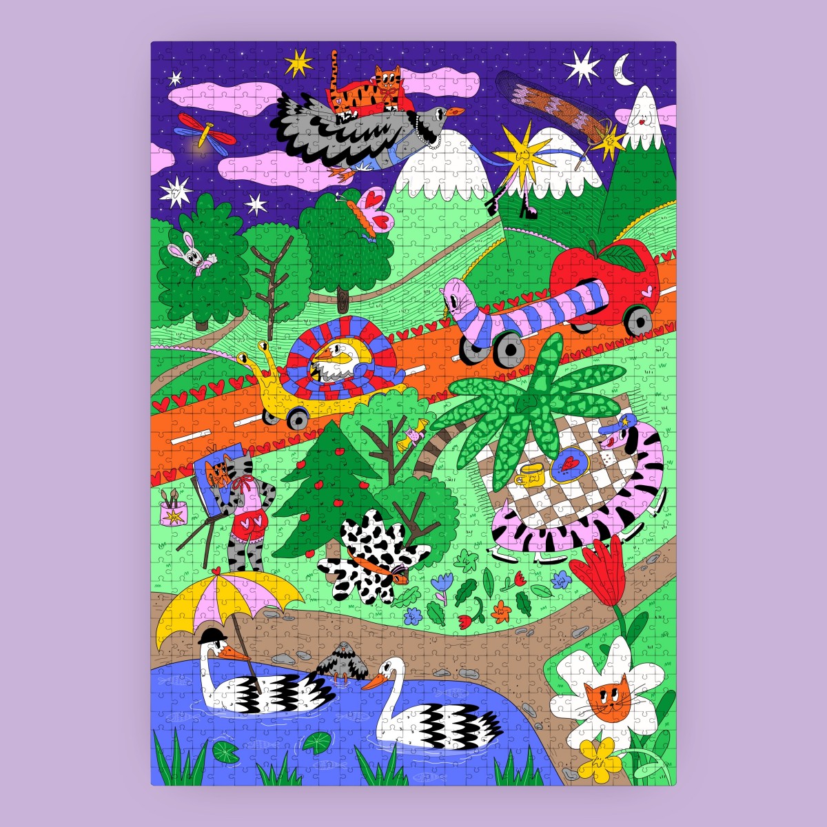 Das Puzzle Kollektiv - Puzzle "5 SECONDS LATER" 1000 Teile