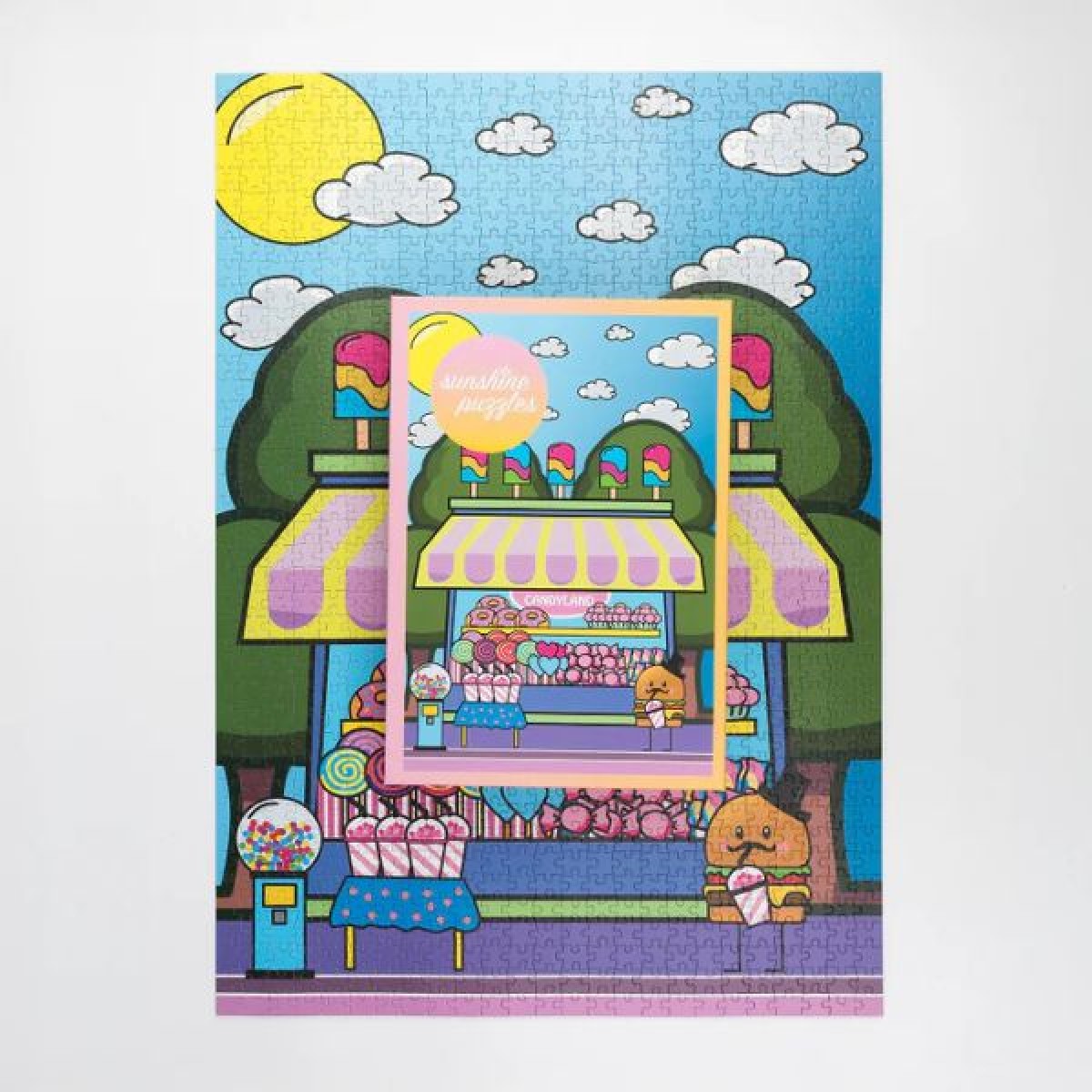 SUNSHINE PUZZLES CANDYLAND, 1000 Teile Puzzel