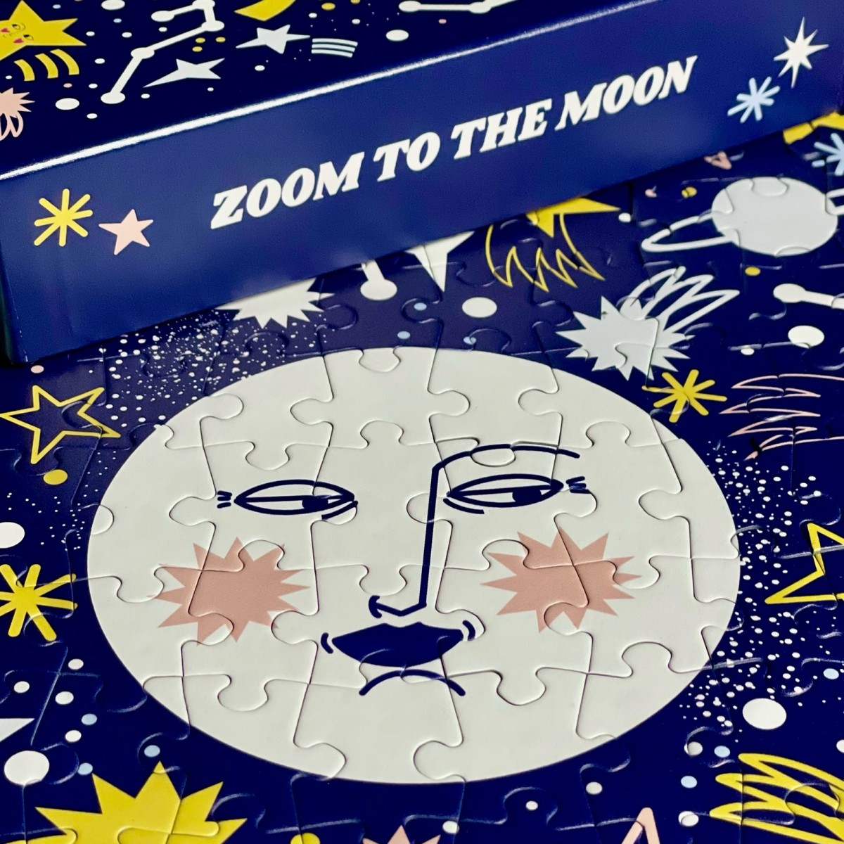 Das Puzzle Kollektiv - Puzzle "Zoom To The Moon" 200 Teile