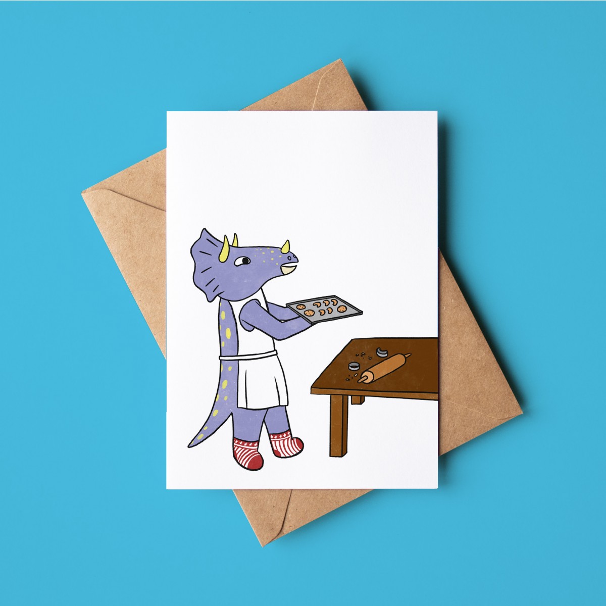 The Naughty District - Lustiges Weihnachtskarten Set »Spirit Animals und Dinos«