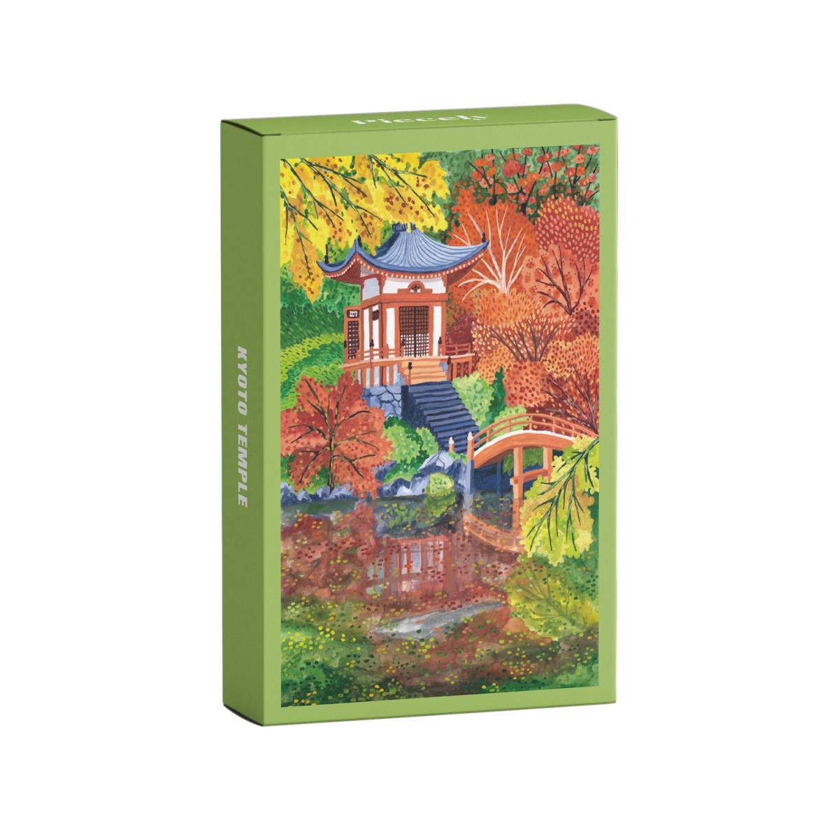 Piecely Kyoto Temple Minipuzzle, 99 Teile