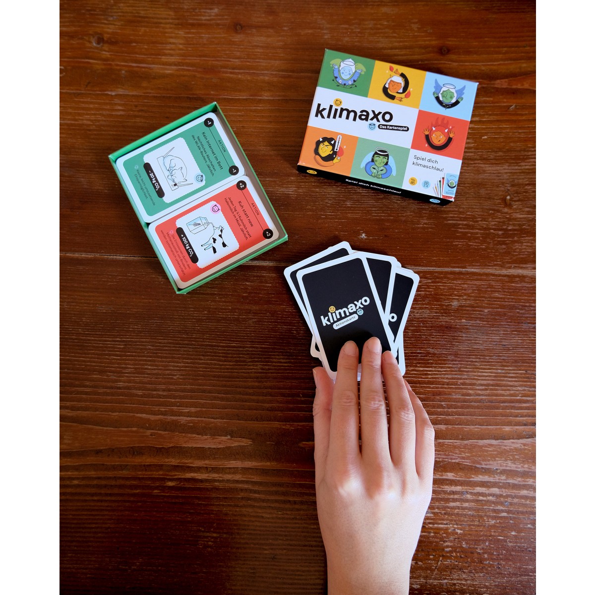 Klimaxo - innovatives Kartenspiel zum Thema Klimawandel