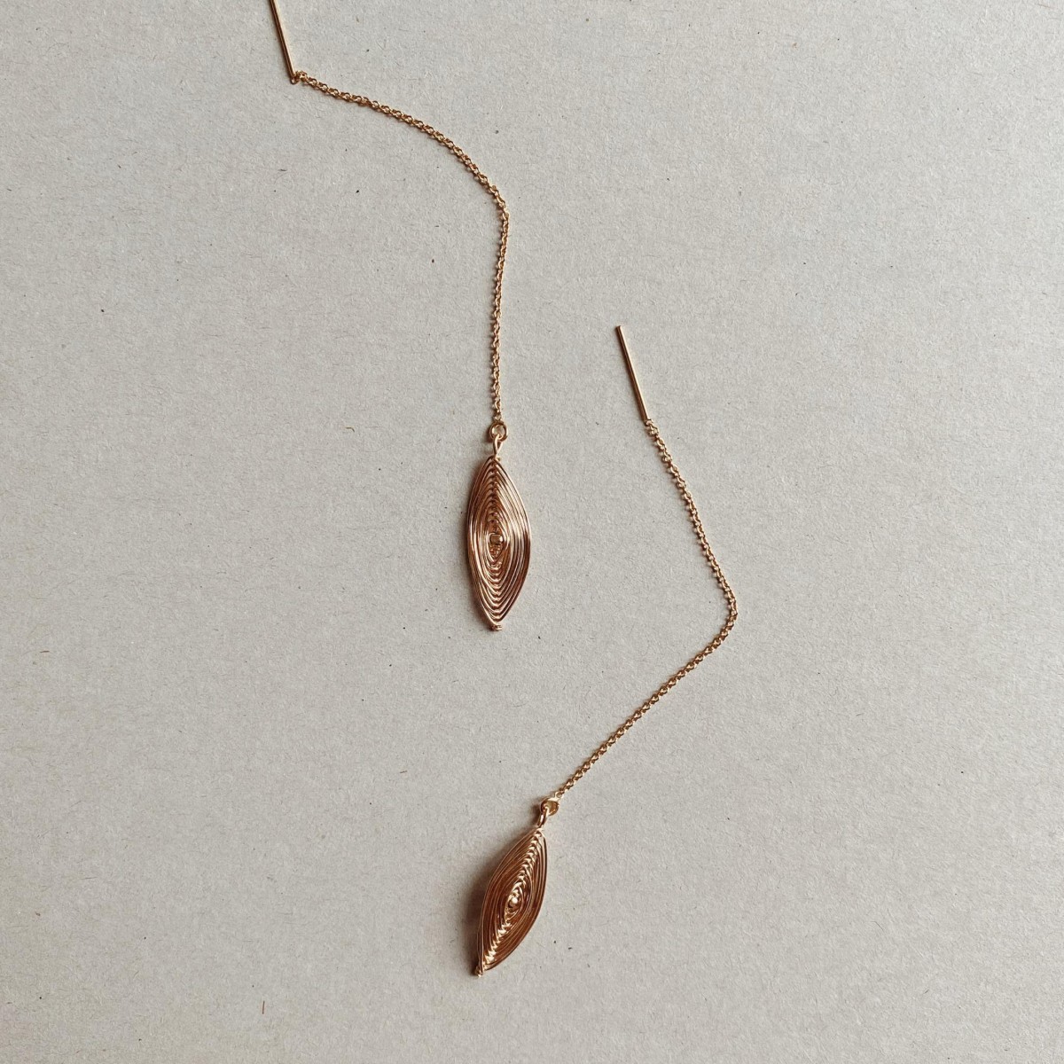 IDA PING JEWELRY // DURCHFÄDLER 14 K GOLD FILLED*