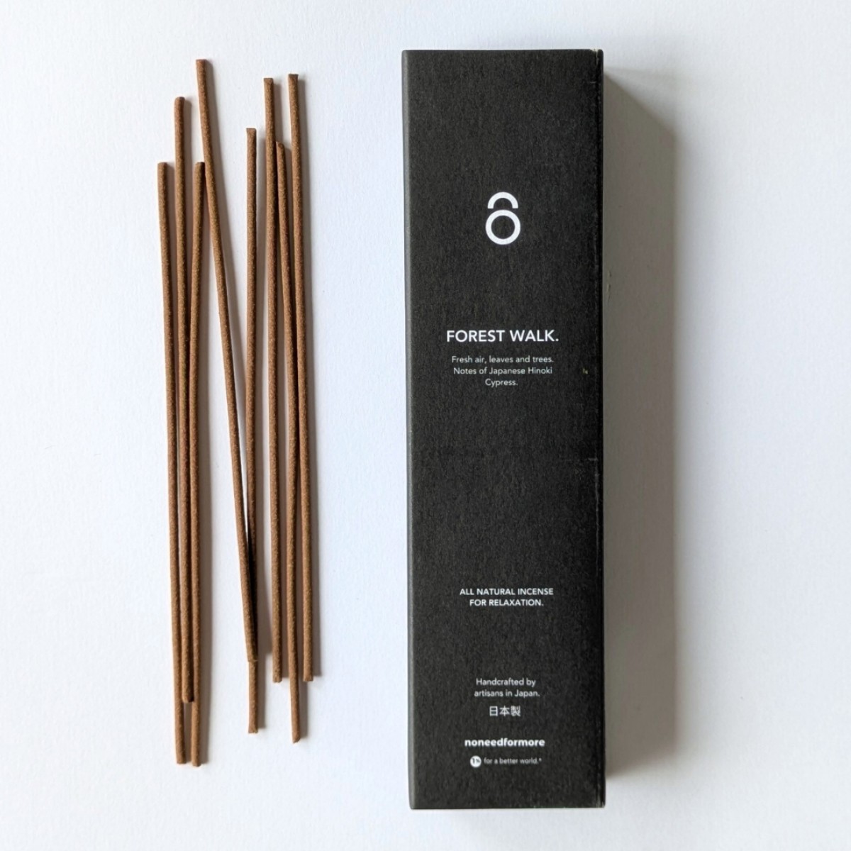 Root & Release: Räucherstäbchen Set Sandelholz Wald Duft Hinoki Pflaumenblüte Palo Santo - noneedformore