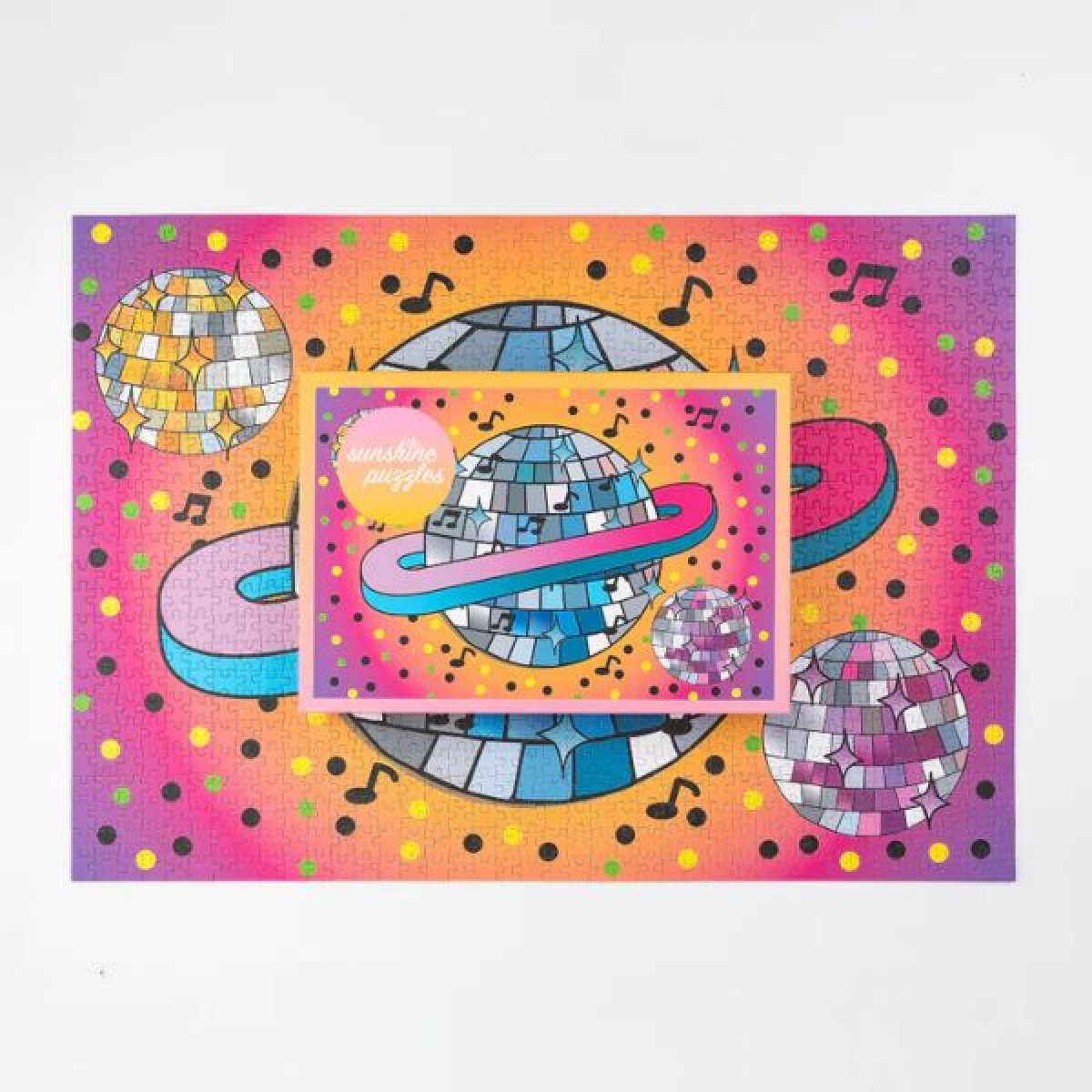 Disco, 1000 Teile Puzzle, Sunshine Puzzles