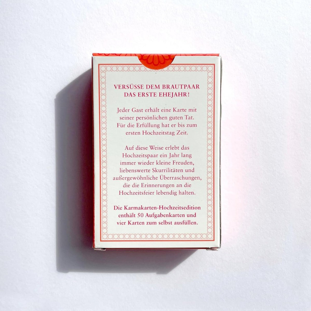 Chaoskarten Karmakarten Hochzeit