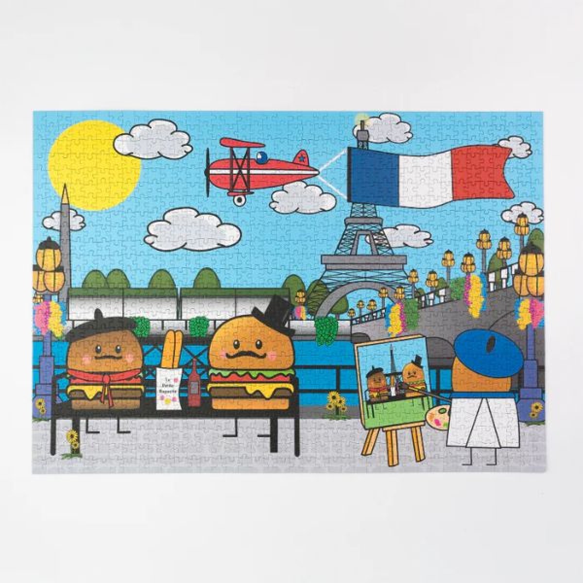 SUNSHINE PUZZLES, PARIS, 1000 TEILE PUZZLE