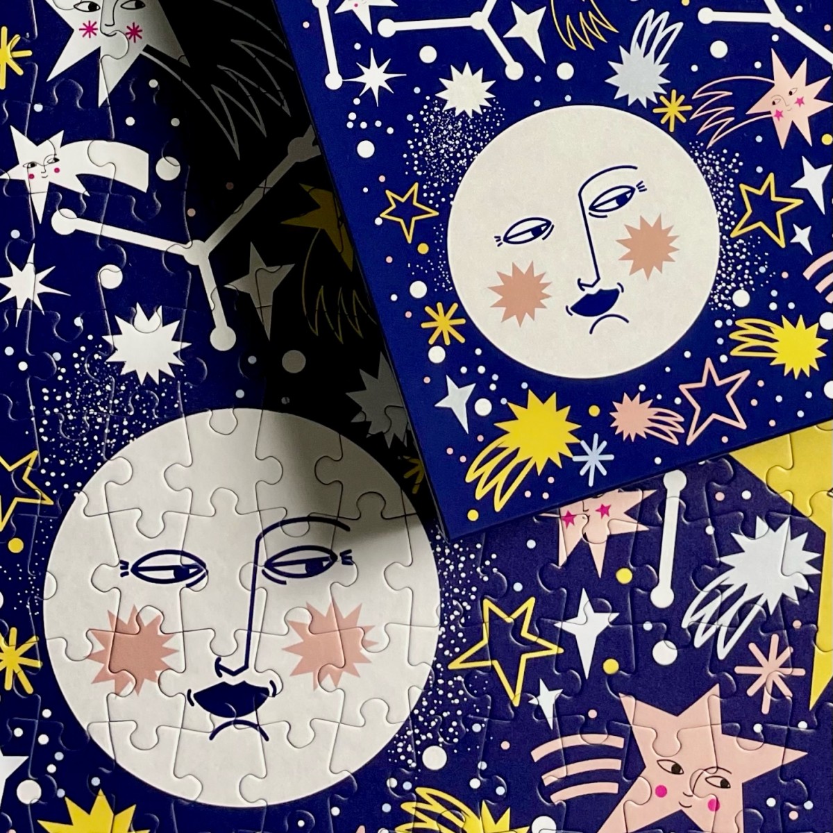 Das Puzzle Kollektiv - Puzzle "Zoom To The Moon" 200 Teile