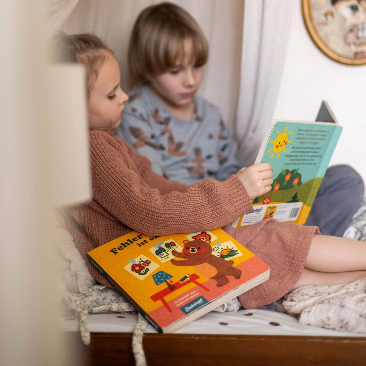 "Hilfe brauchen ist okay & Fehler machen ist okay" Kinderbücher 2er-Set vom Zuckersüß Verlag
