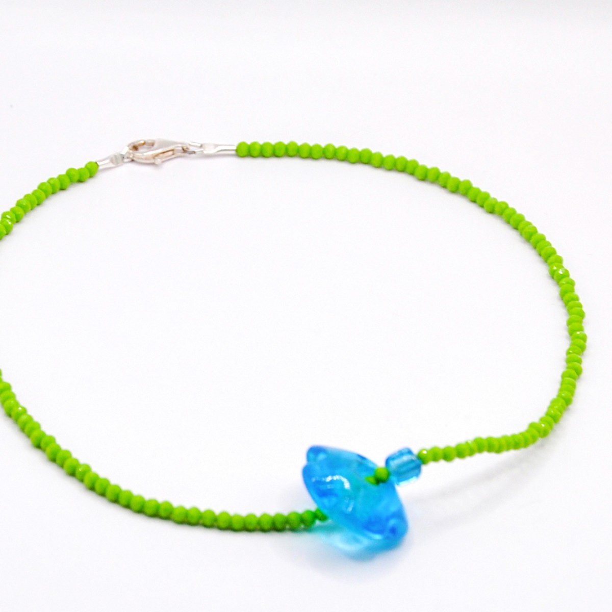 »Crystal Blue« - Kette von pinapina