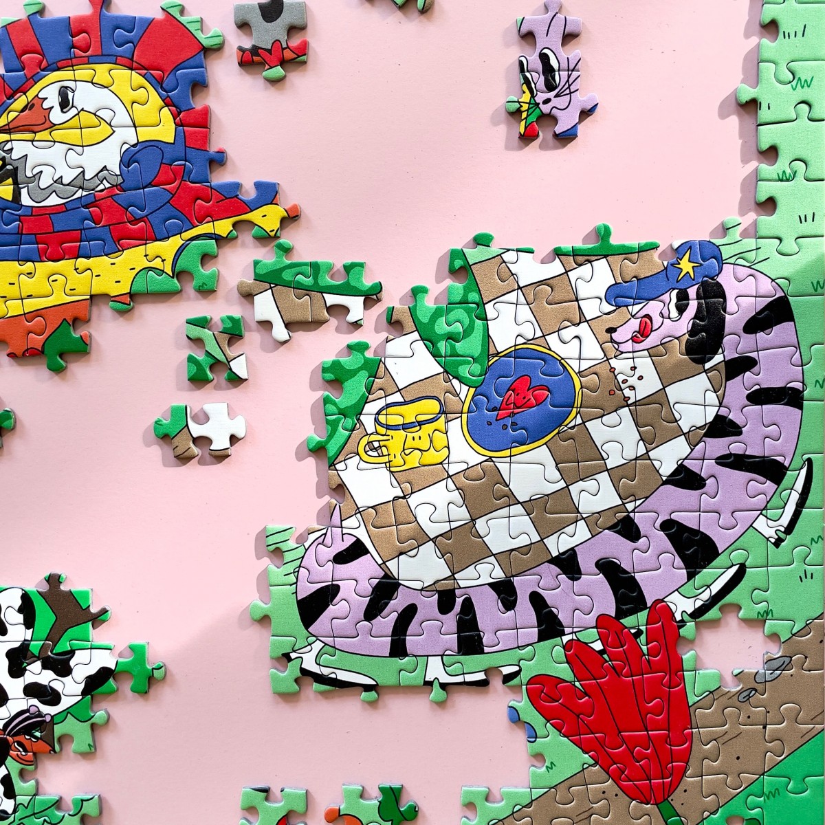 Das Puzzle Kollektiv - Puzzle "5 SECONDS LATER" 1000 Teile