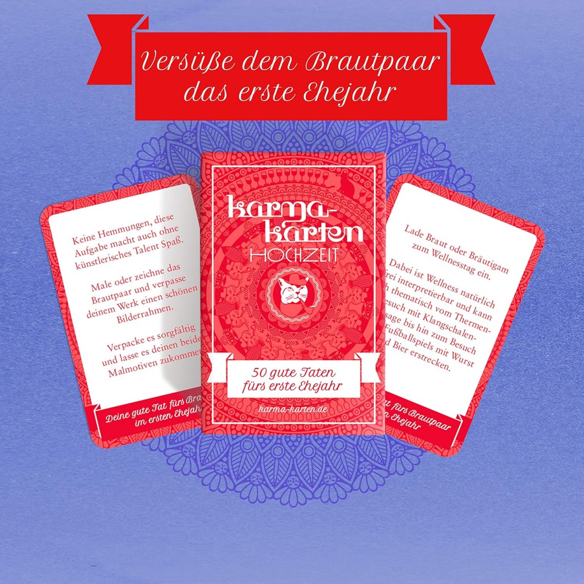 Hochzeitsspiel Pack 1 - 240 Chaoskarten Aufgaben für eine unvergessliche Hochzeit