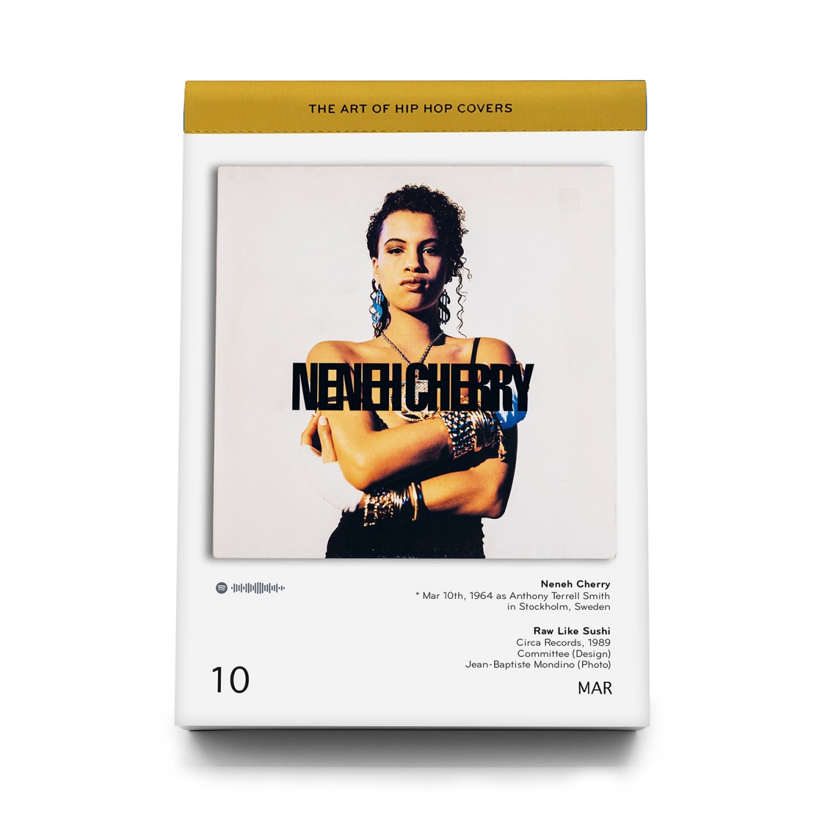 Tischkalender The Art of Hip Hop Covers