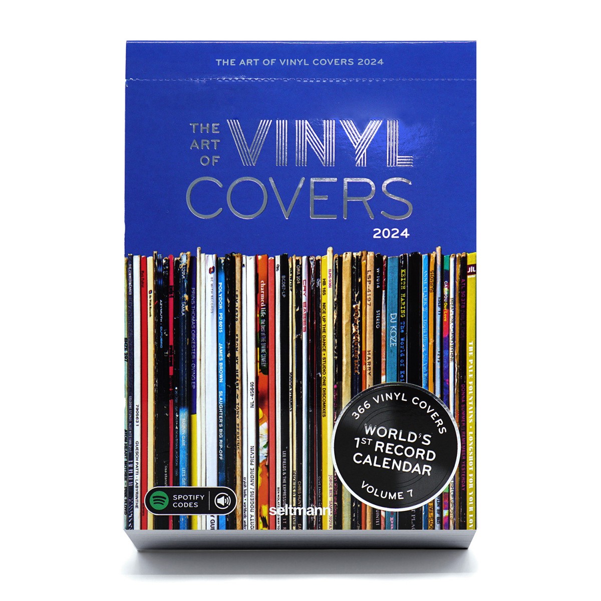 Tischkalender The Art of Vinyl Covers 2024
