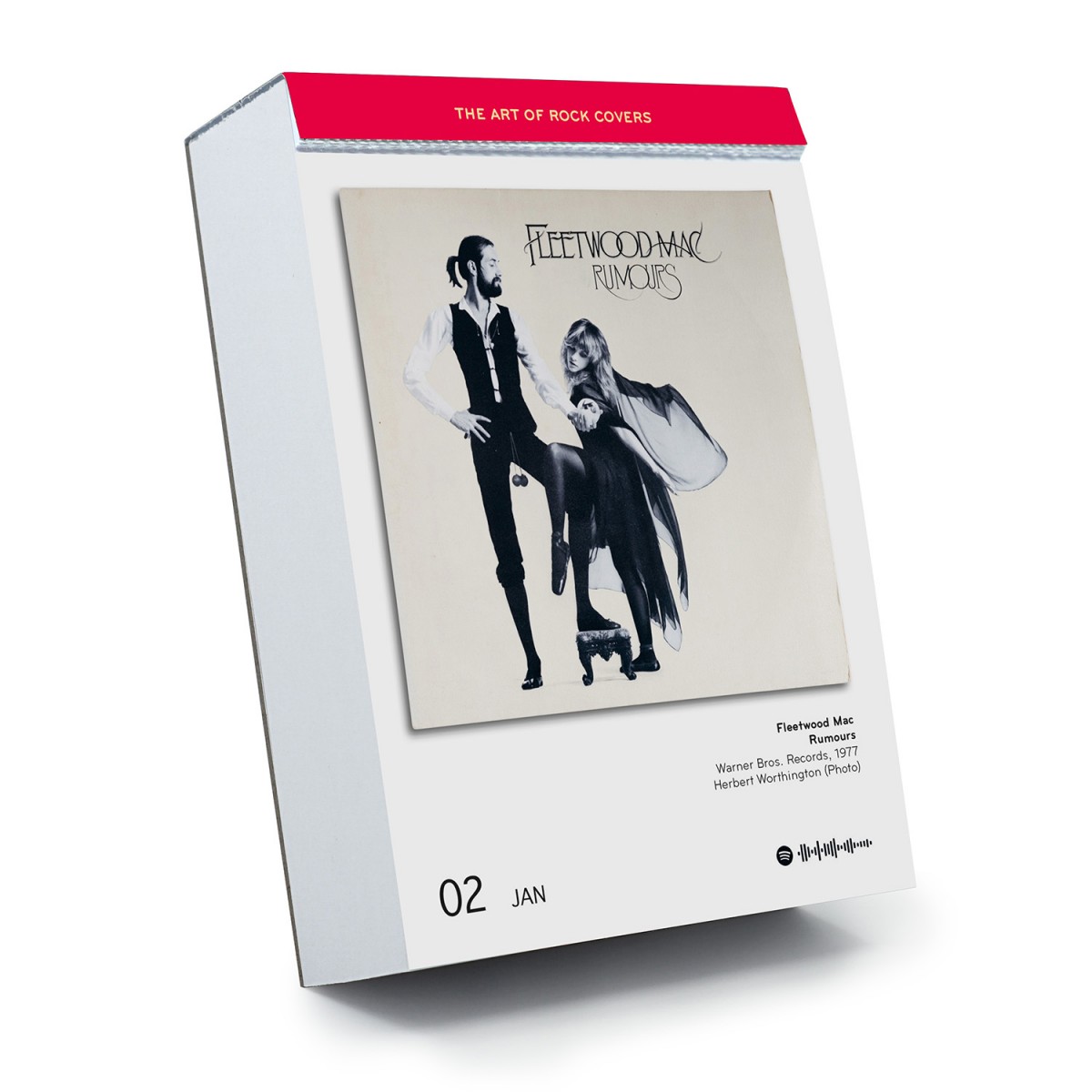 Tischkalender The Art of Rock Covers
